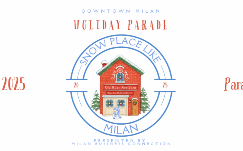 Milan Holiday Parade, Snow Place Like Milan